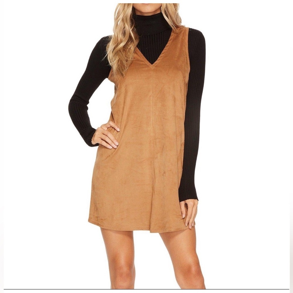BB DAKOTA SUEDE DRESS